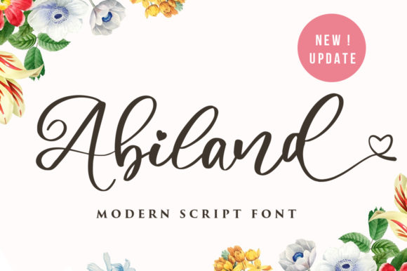 Abiland: A Friendly Handwritten Font for Web Design