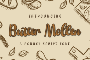 Butter Mollen Font for Web Design