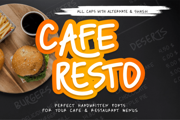 Caferesto: A Friendly Font for Your Business