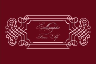 Calligraphic Frames Soft: A Delicate Touch for Design