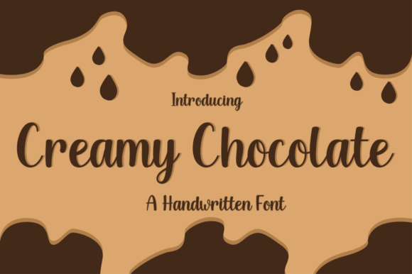 Creamy Chocolate: A Script Font for Real Projects