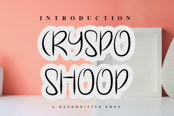 Cryspo Shoop: A Bouncy Handwritten Font