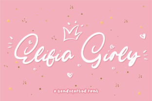 Elifia Girly Font for Web Design