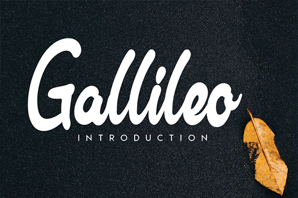 Gallileo Font for Creative Design