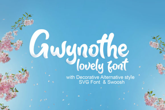 Gwynothe: A Friendly Handwritten Font