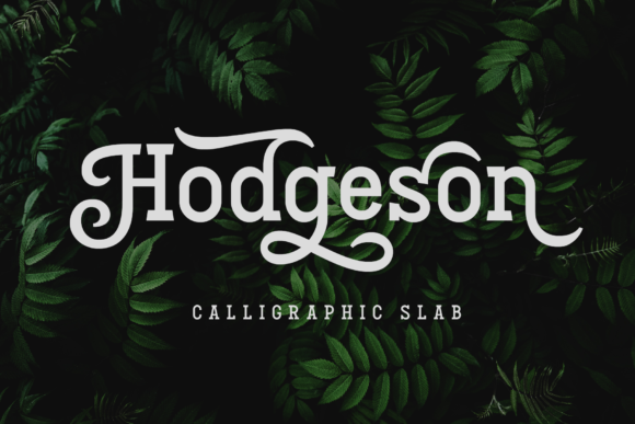 Hodgeson Font: A Stylish Touch for Crafters
