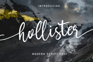 Hollister: A Script Font for Editorial Elegance