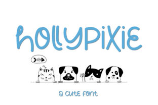 Holly Pixie: A Script Font for Creative Projects