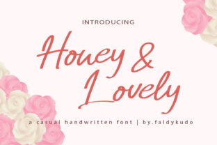 Honey Lovely Font: Handwritten Elegance