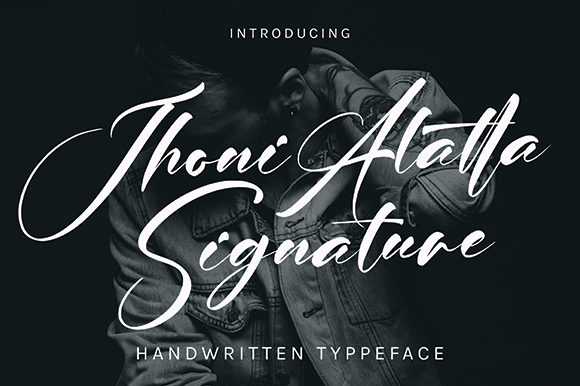 Jhoni Alatta: A Stylish Script Font