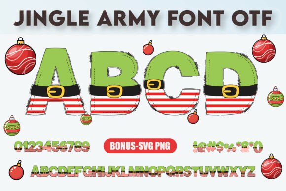 Jingle Army Font for Business Branding