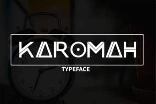 Karomah: A Modern Sans Serif Typeface