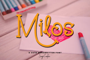 Milos: A Friendly Script Font