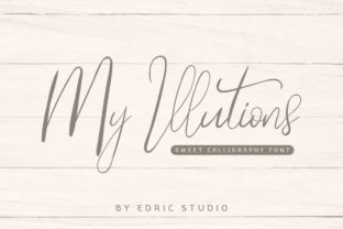 My Illutions: A Romantic Script Font
