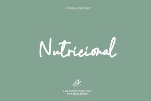 Nutricional: A Script Font for Real Projects