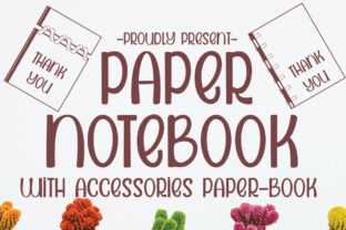 Paper Notebook Font Review