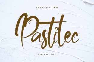 Pastilec: A Friendly Handwritten Font