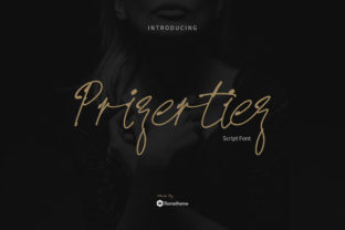 Prizertiez: A Stylish Script Font for Crafters