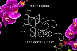 Purple Shake: A Font for Creative Campaigns