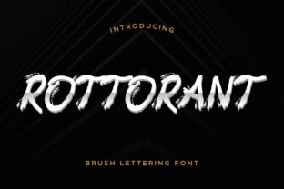 Rottorant Font for Business