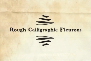 Rough Fleurons Font for Business