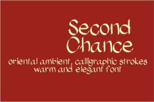 Second Chance Font for Web Design