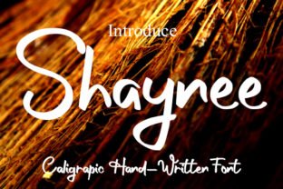 Shaynee: A Charming Script Font