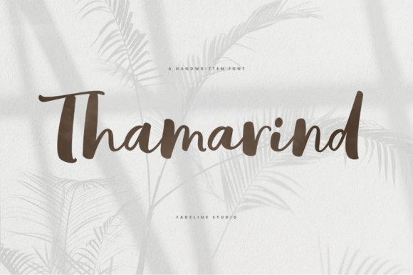 Thamarind: A Friendly Font for Creative Campaigns