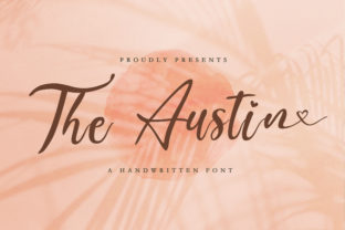 The Austin: A Handwritten Font for Web Design