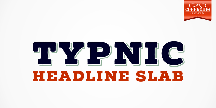 Typnic Headline Family: A Bold Font for Editorial Design
