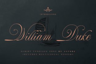 William Duke: A Luxurious Script Font